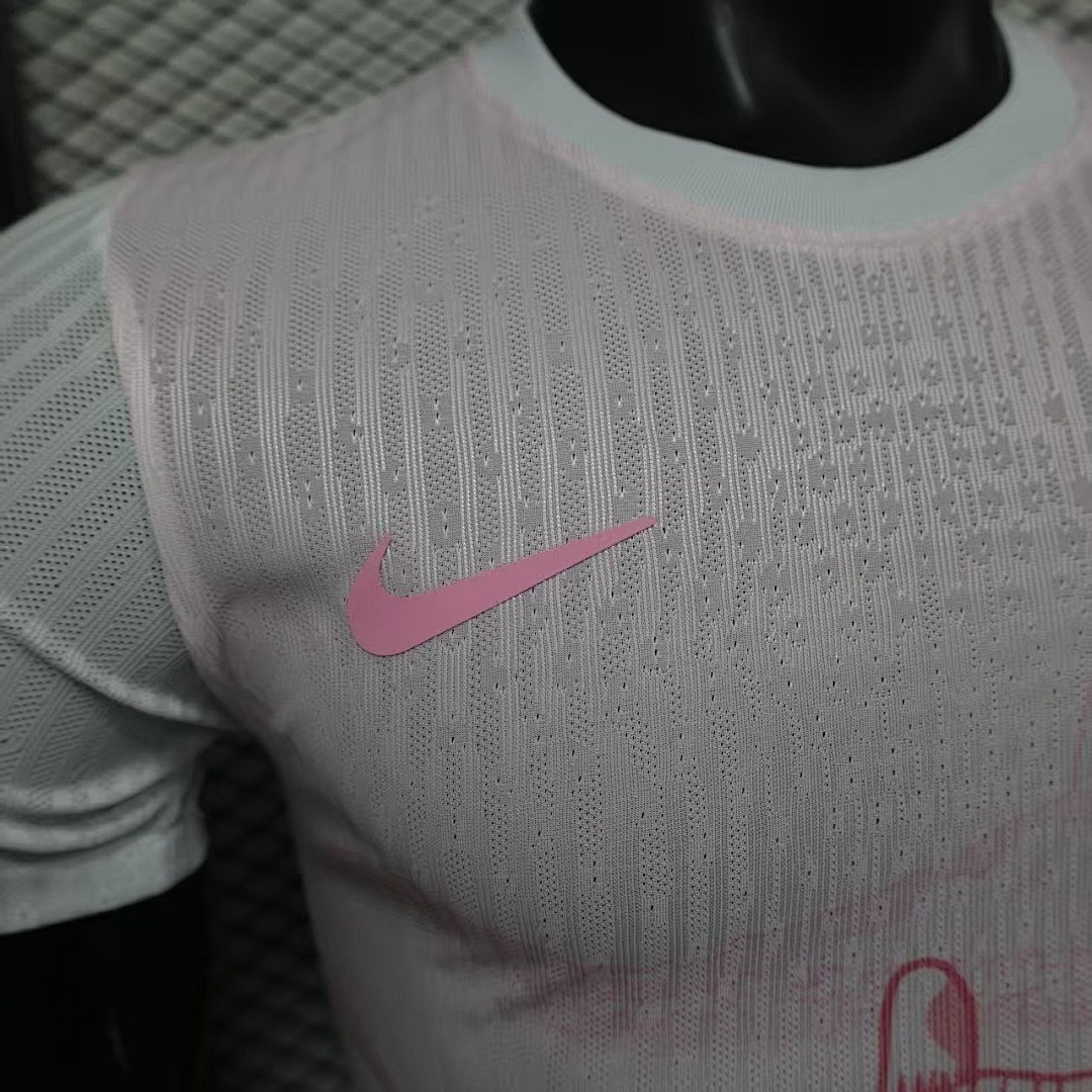 2025 Brazil Pink Special Edition Kit Player Version Soccer Jersey - view 3