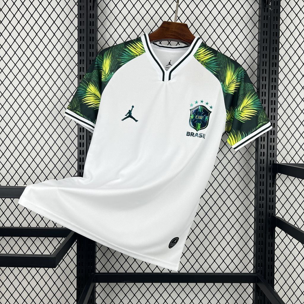 26-27 Brazil Special Edtion Football Jersey White