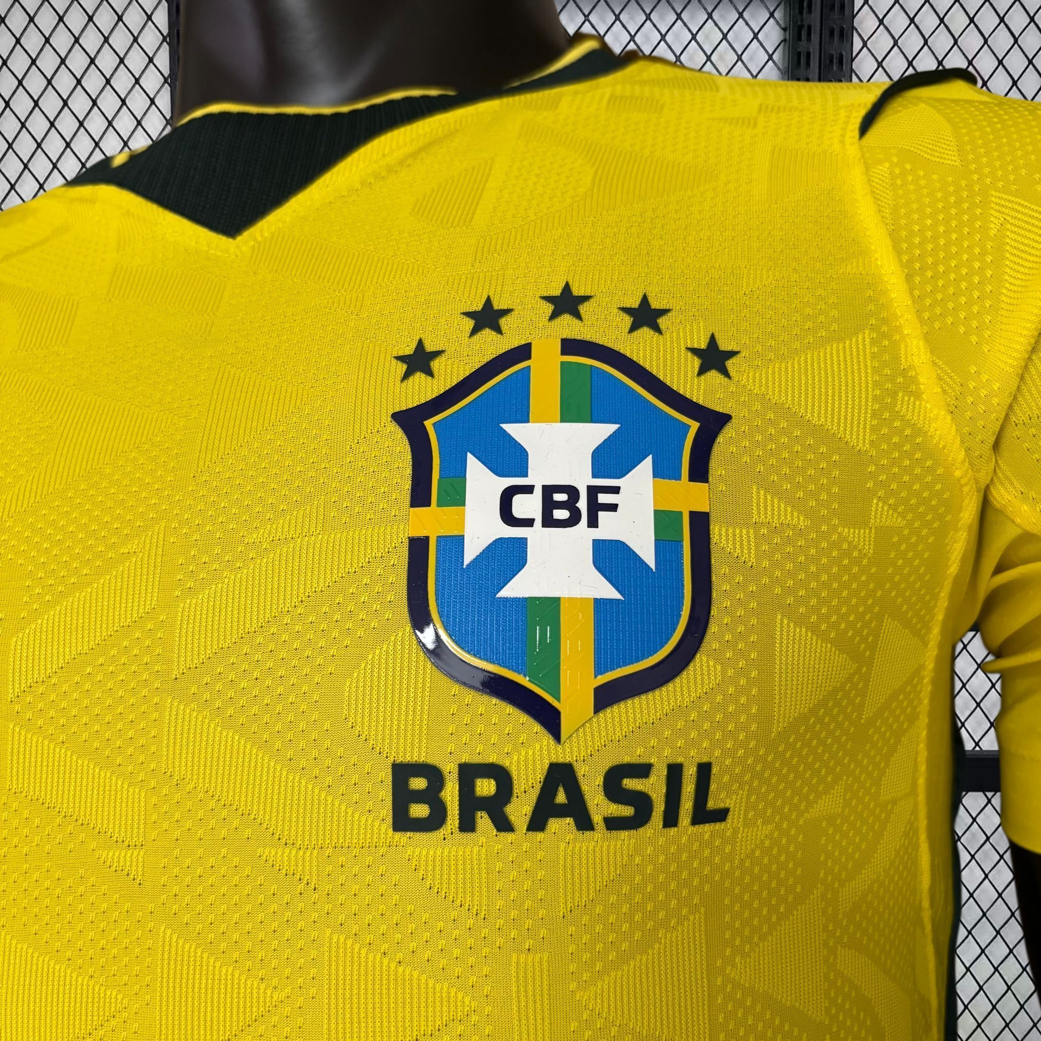 2026 Brazil Home World Cup Jersey Player Version Long Sleeve - view 5