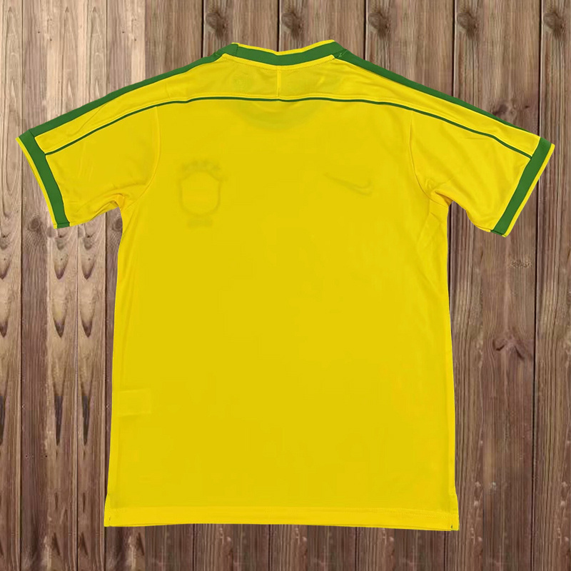 1998 Brazil World Cup Home Signed Edition Retro Jersey - view 3