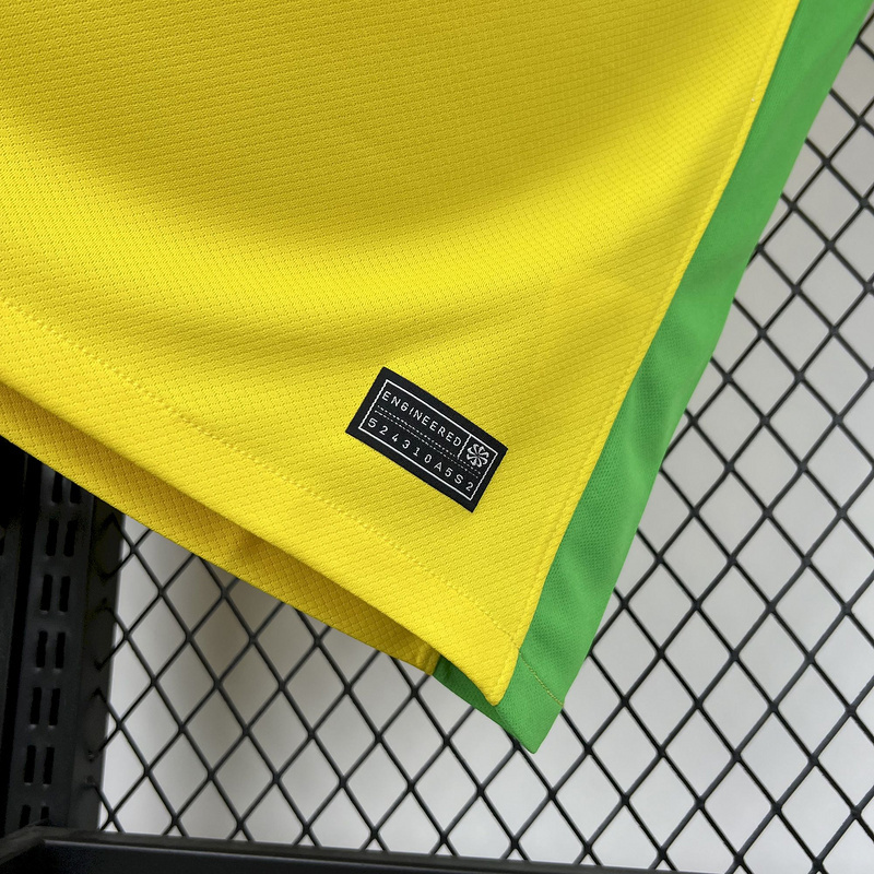25-26 Brazil Home Football Jersey - view 5