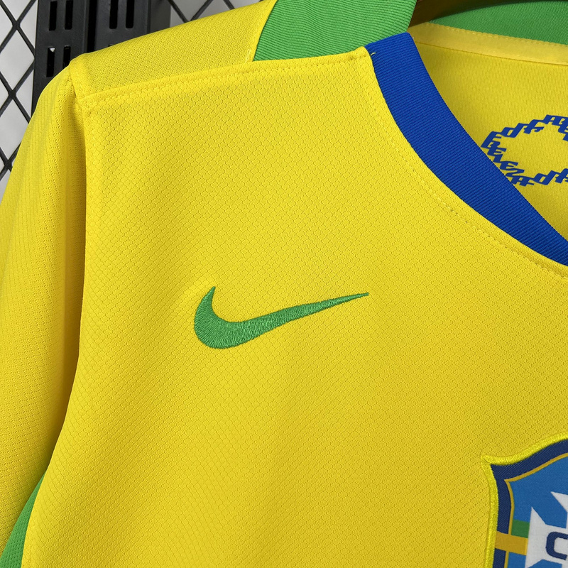 25-26 Brazil Home Football Jersey - view 8