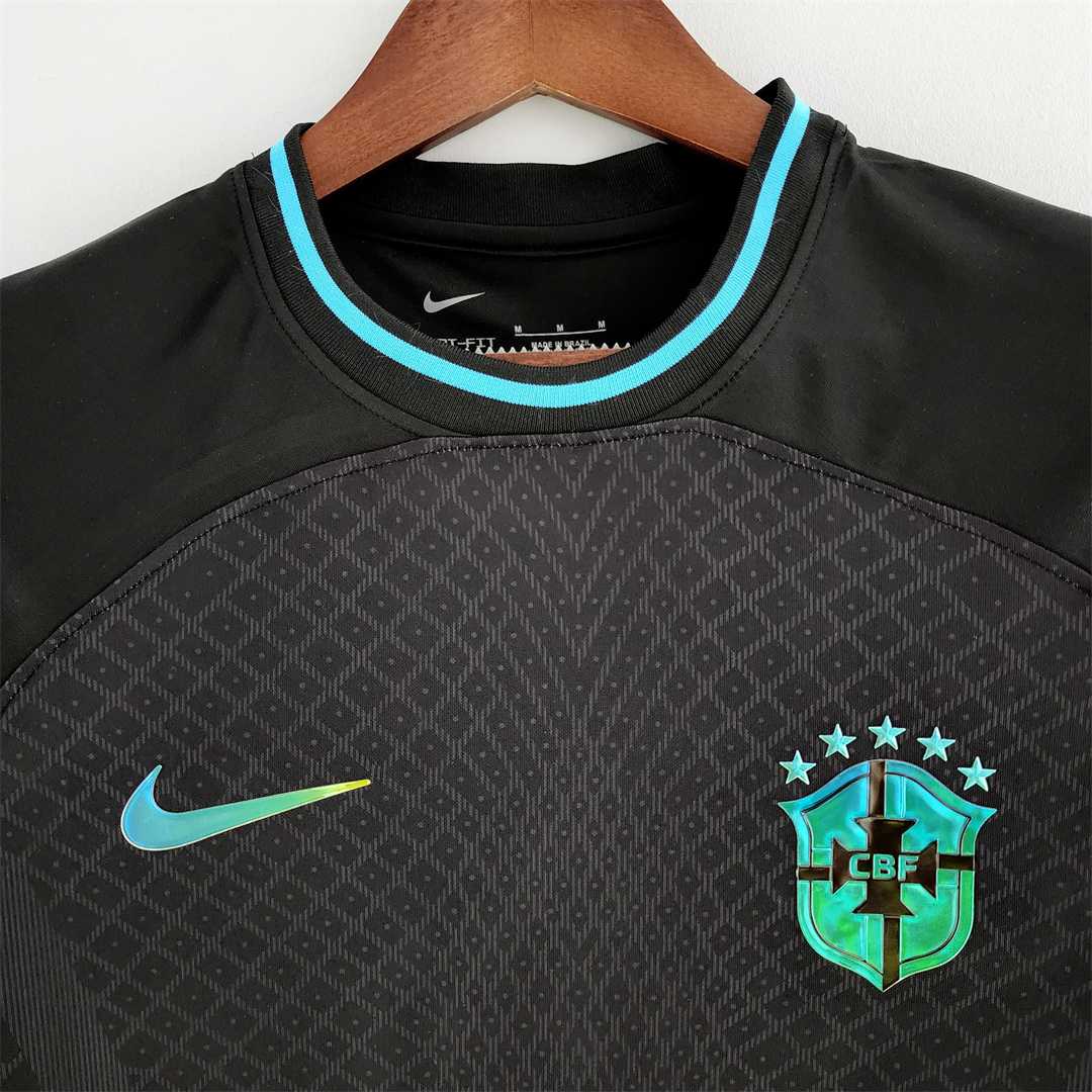 2022 Brazil Concept Black Jersey - view 10