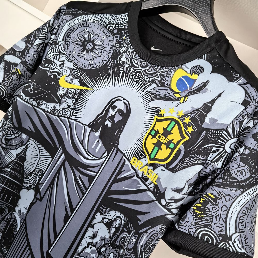 2024 Brazil Christ the Redeemer Special Kit Shirt Football - view 5