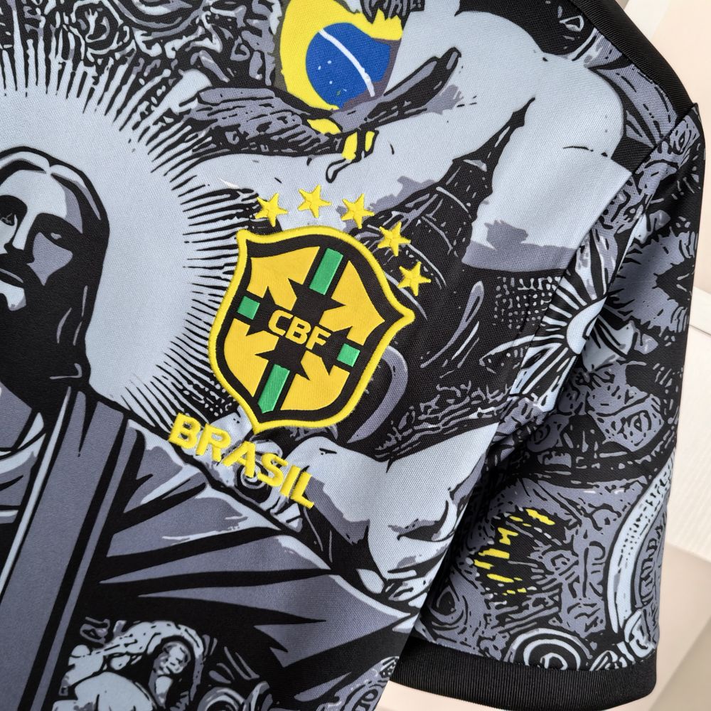 2024 Brazil Christ the Redeemer Special Kit Shirt Football - view 7