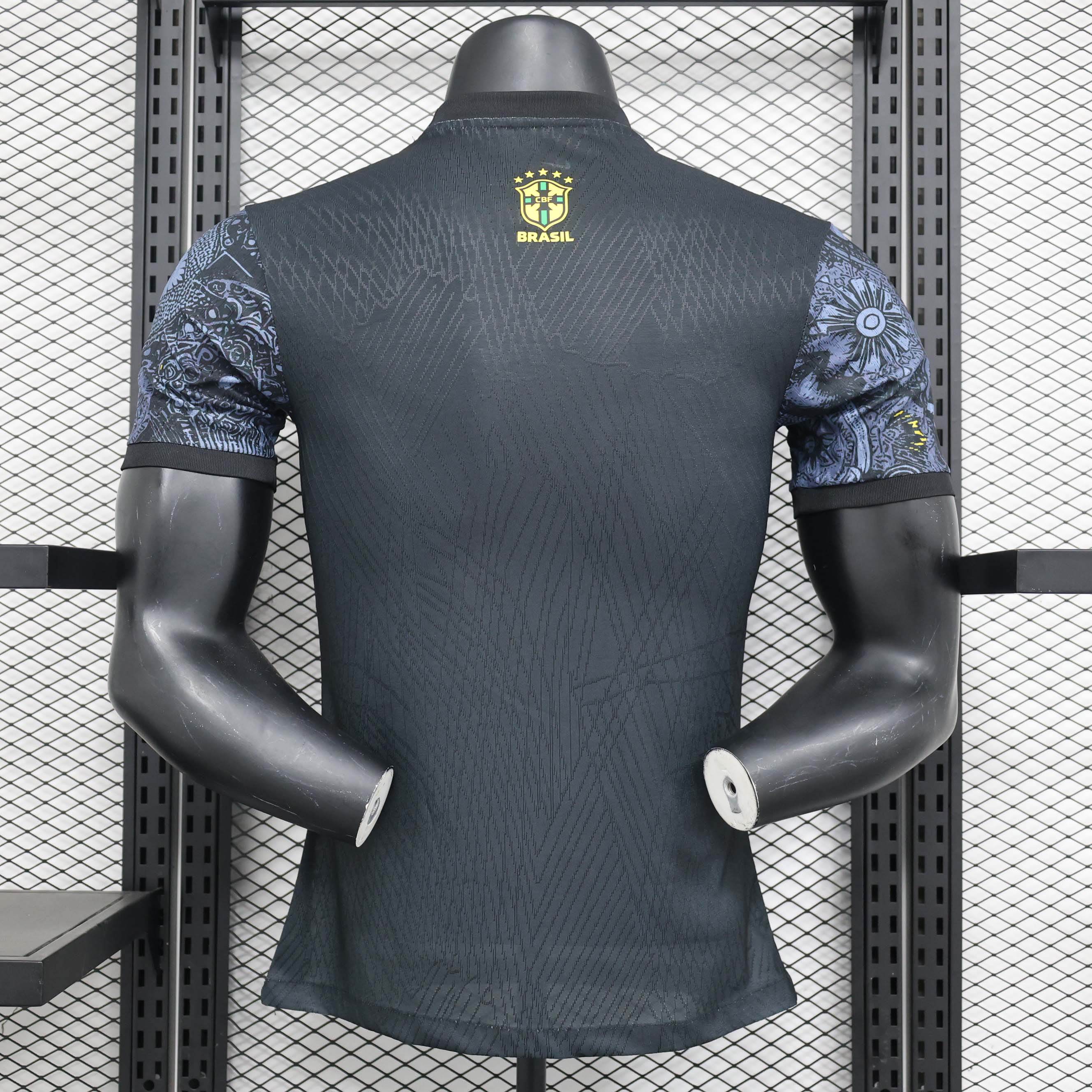 2024 Brazil Christ the Redeemer Special Kit Player Version Shirt Football - view 3