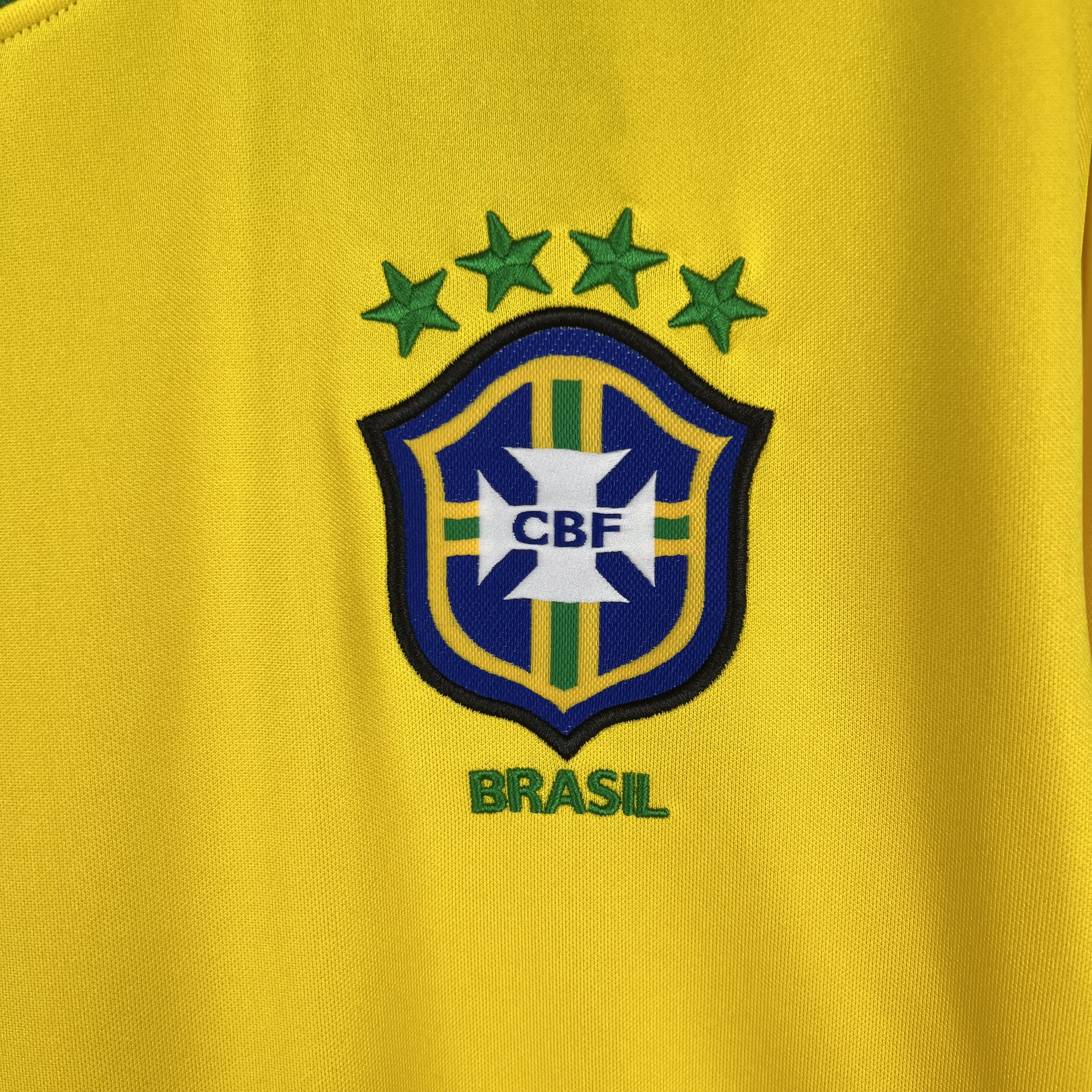 1998 Brazil World Cup Home Retro Jersey Long Sleeve - view 9