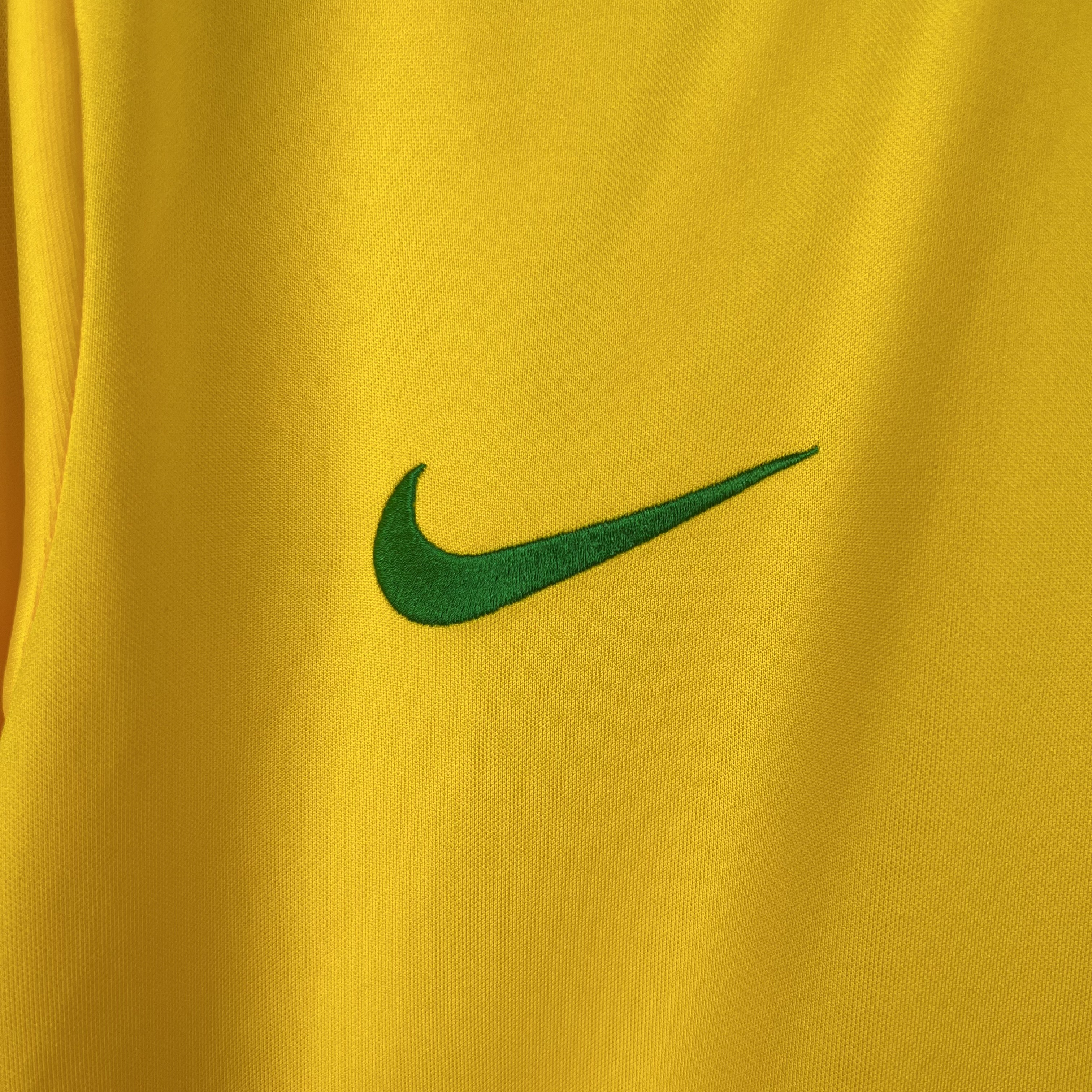 1998 Brazil World Cup Home Retro Jersey Long Sleeve - view 10