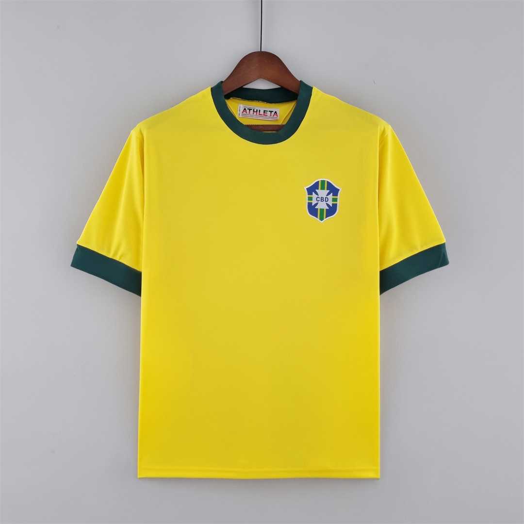 1970 Brazil World Cup Home Retro Jersey