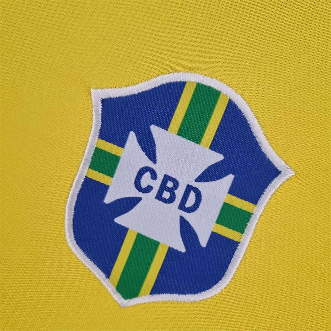 1970 Brazil World Cup Home Retro Jersey - view 4