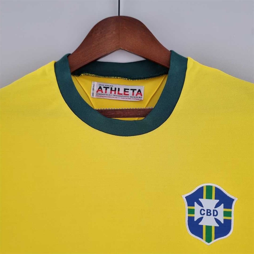 1970 Brazil World Cup Home Retro Jersey - view 8
