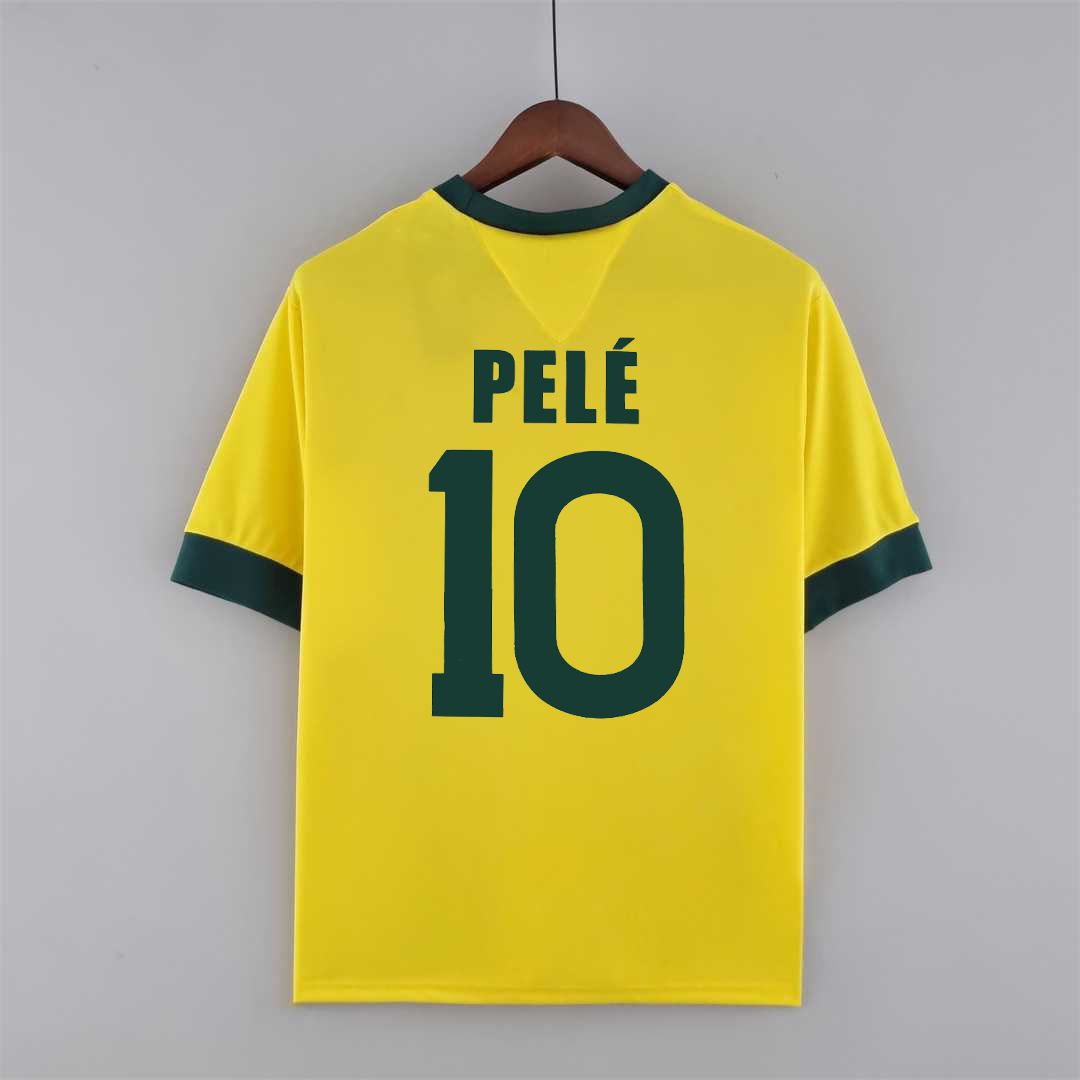 1970 Brazil World Cup Home Retro Jersey - view 9