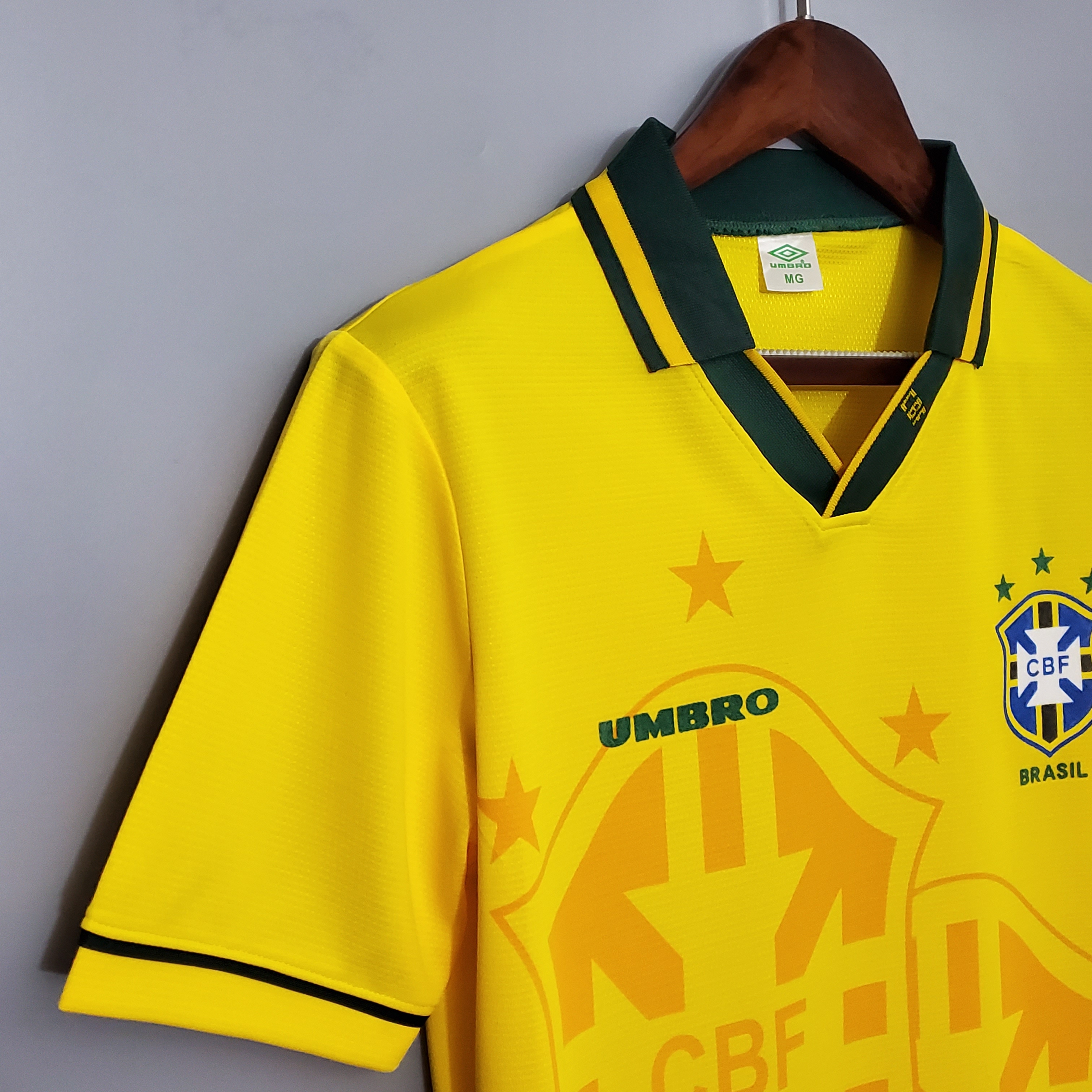 1994 Brazil World Cup Home Retro Jersey - view 5