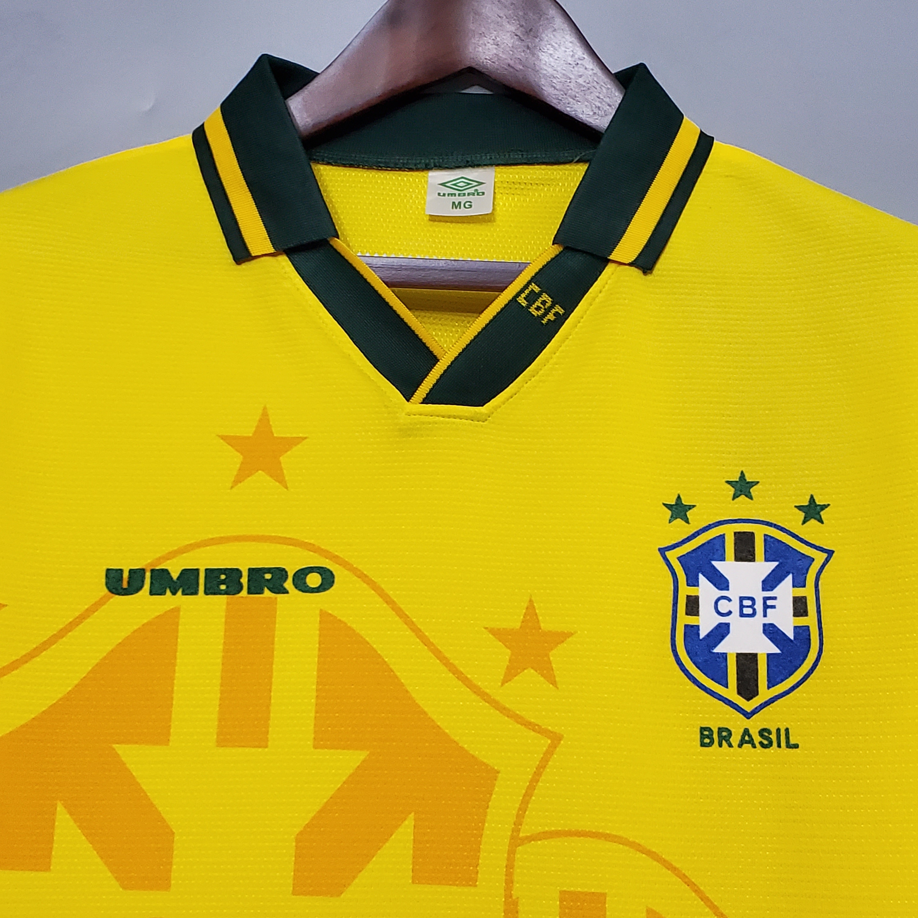 1994 Brazil World Cup Home Retro Jersey - view 7