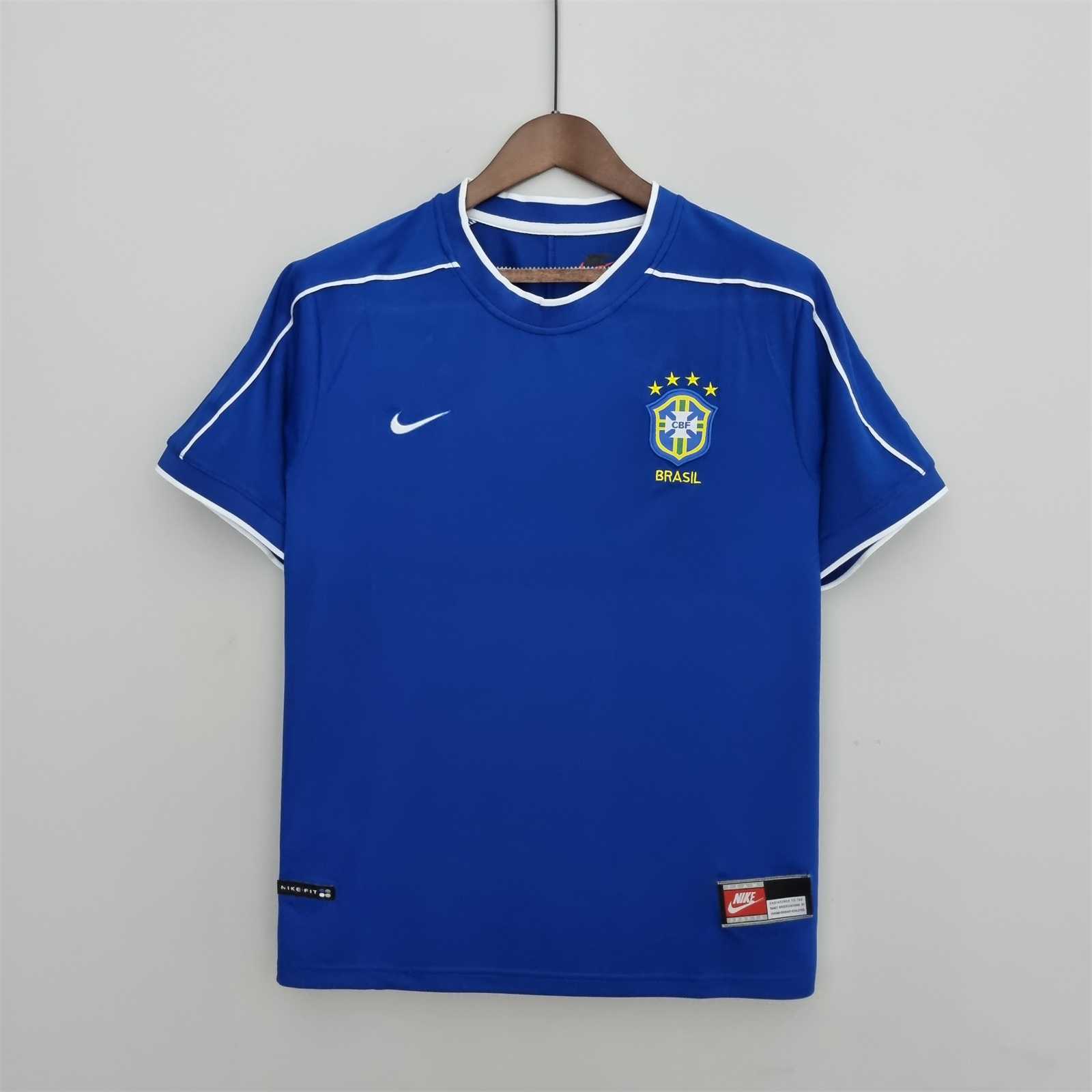 1998 Brazil World Cup Away Retro Jersey