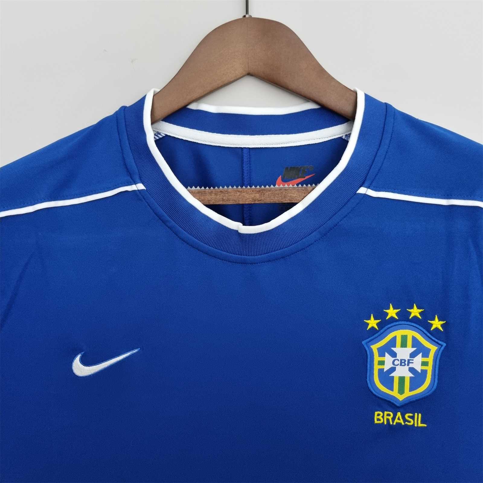 1998 Brazil World Cup Away Retro Jersey - view 5