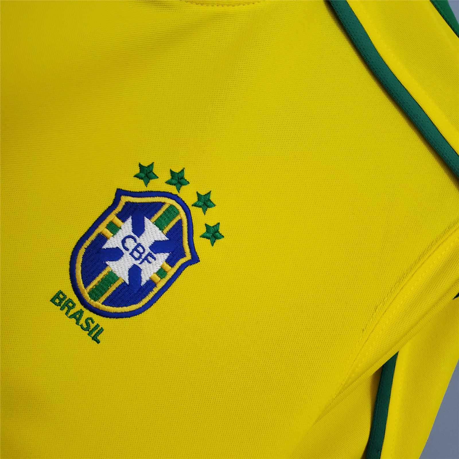 1998 Brazil World Cup Home Retro Jersey - view 4