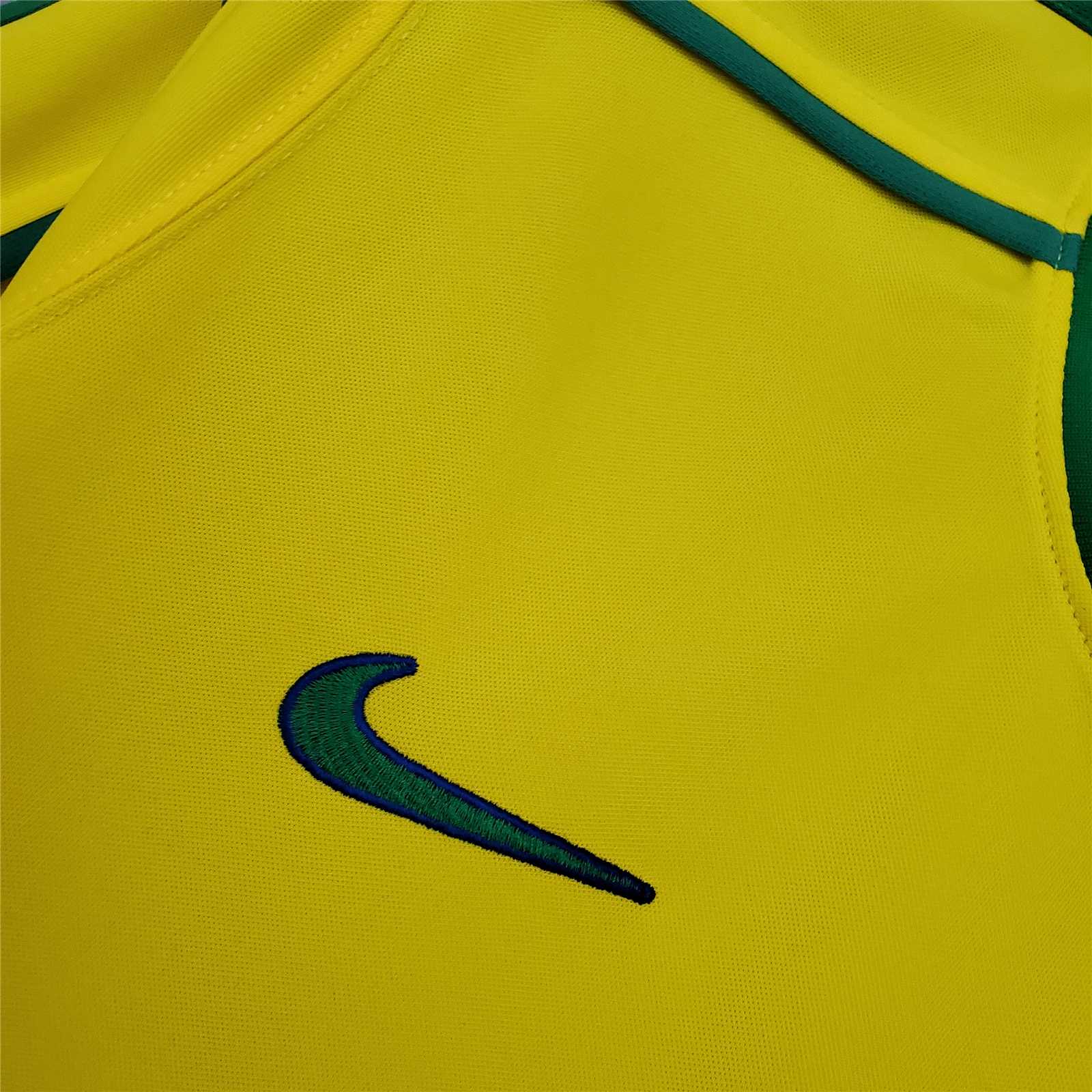 1998 Brazil World Cup Home Retro Jersey - view 5
