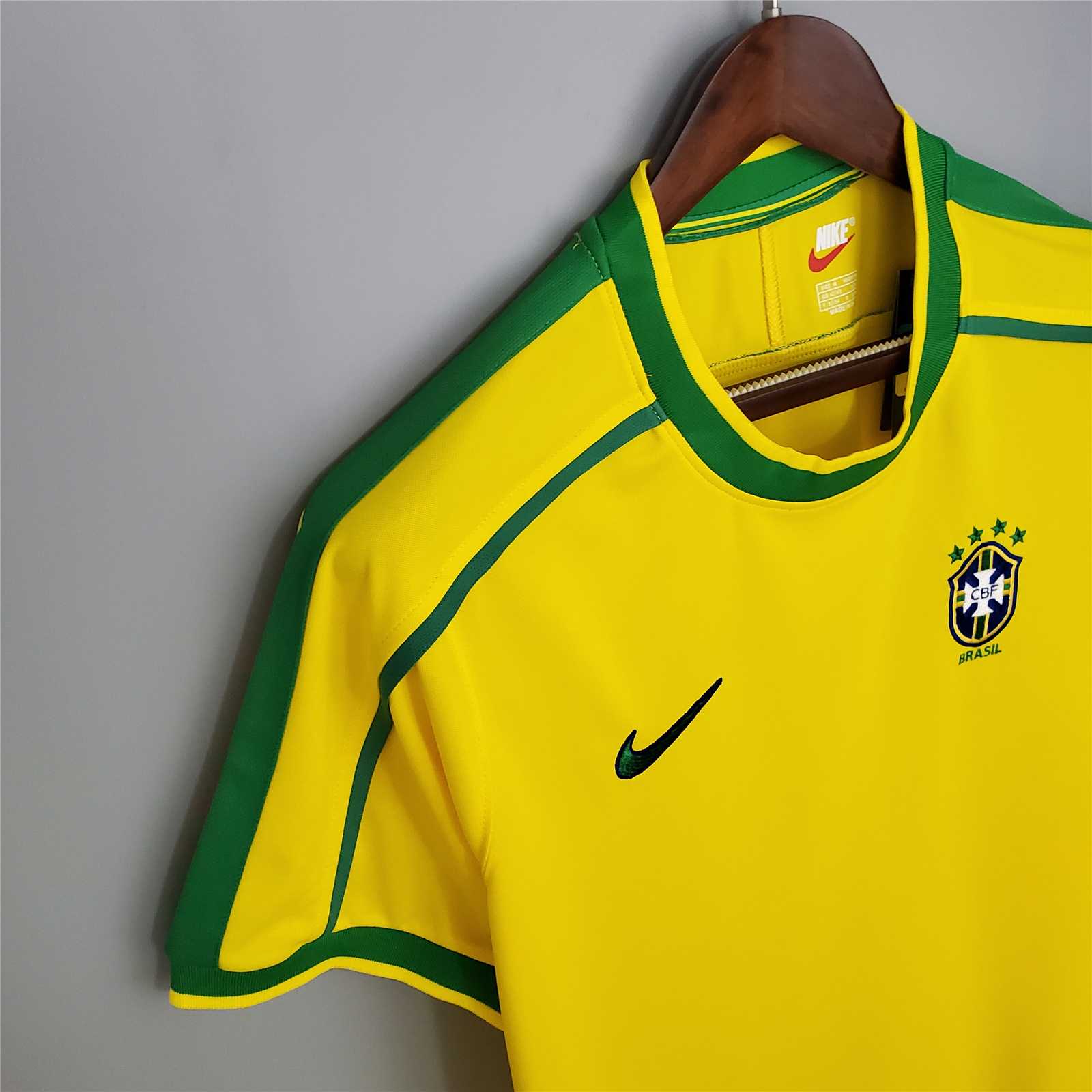 1998 Brazil World Cup Home Retro Jersey - view 10