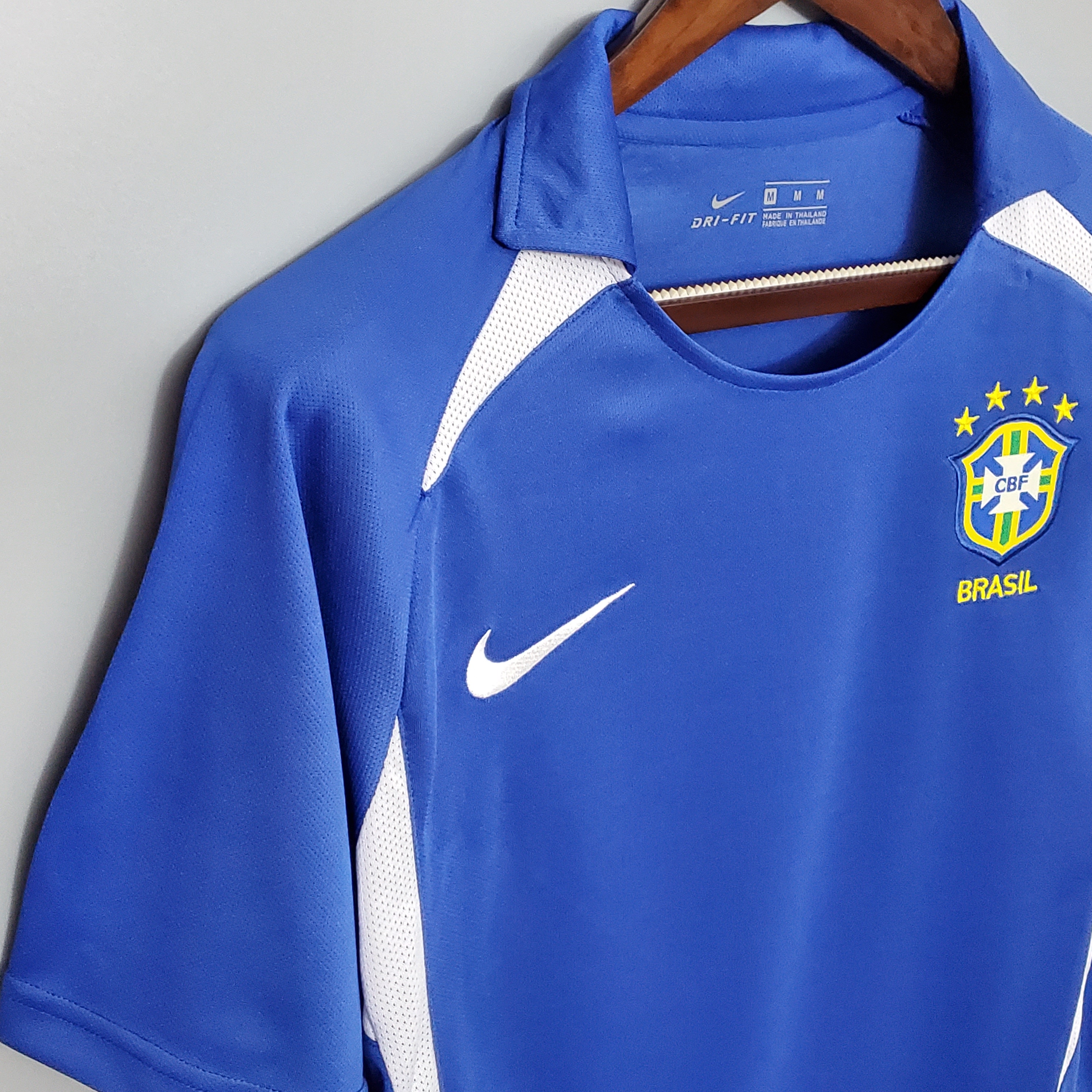 2002 Brazil World Cup Away Retro Jersey - view 7