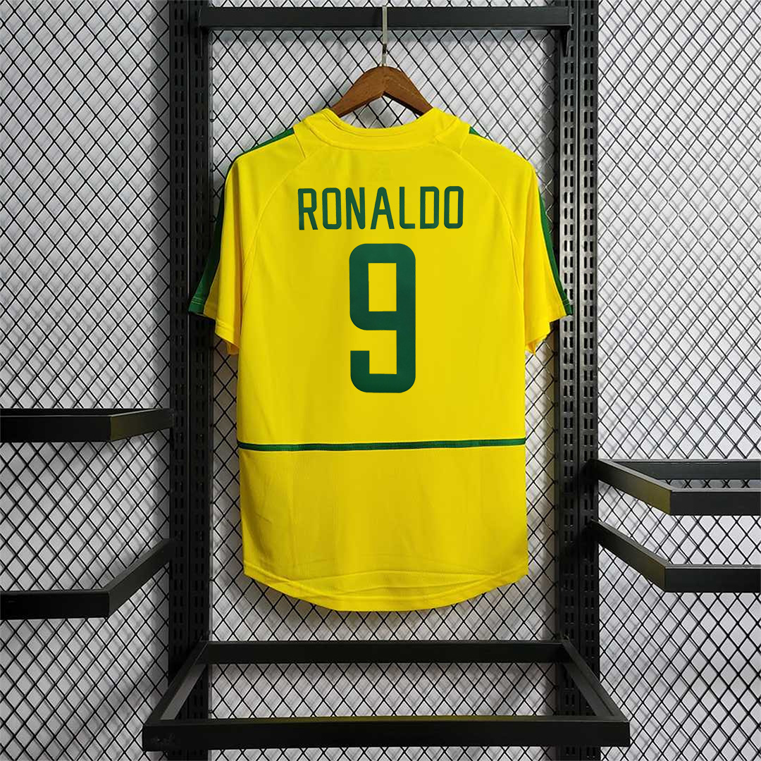 2002 Brazil World Cup Home Retro Jersey - view 12