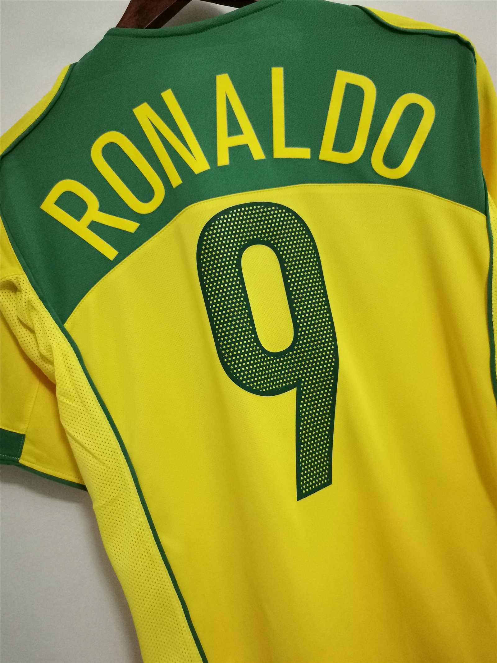 2004 Brazil World Cup Home Retro Jersey - view 10