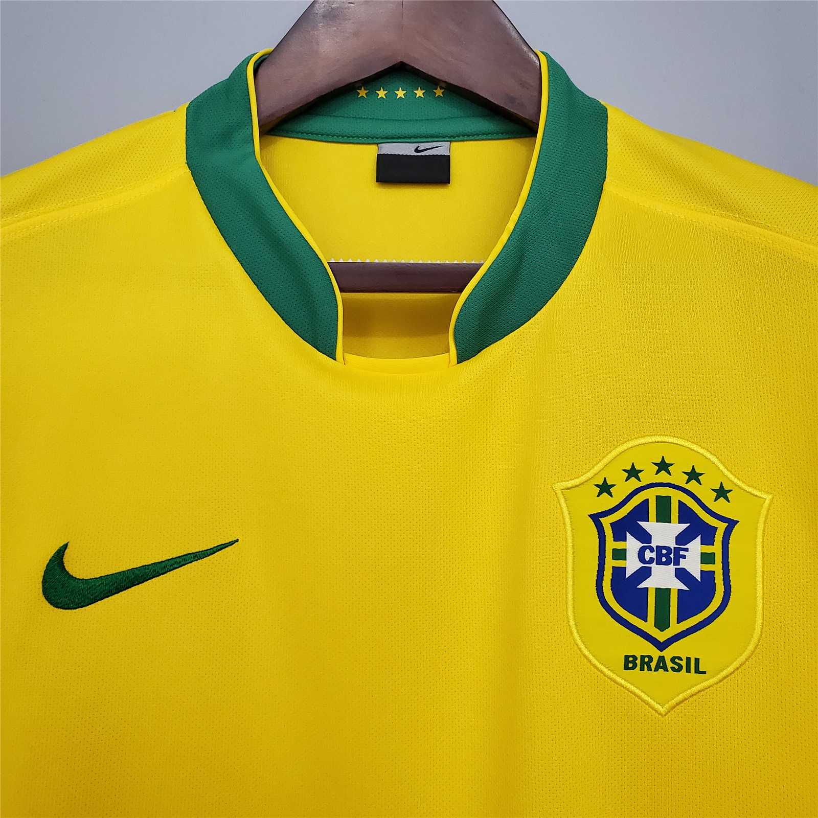 2006 Brazil World Cup Home Retro Jersey - view 5