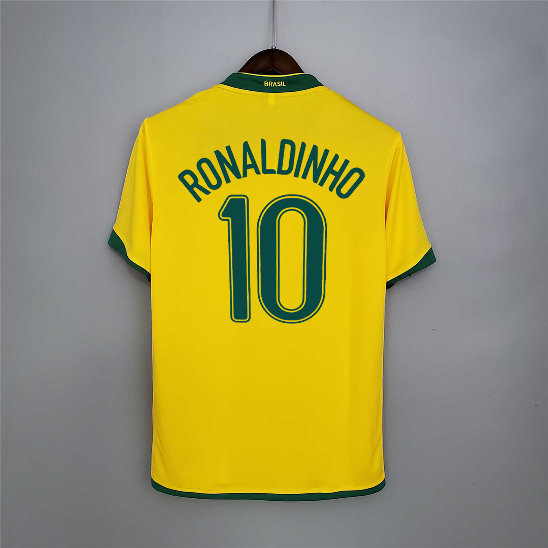 2006 Brazil World Cup Home Retro Jersey - view 10