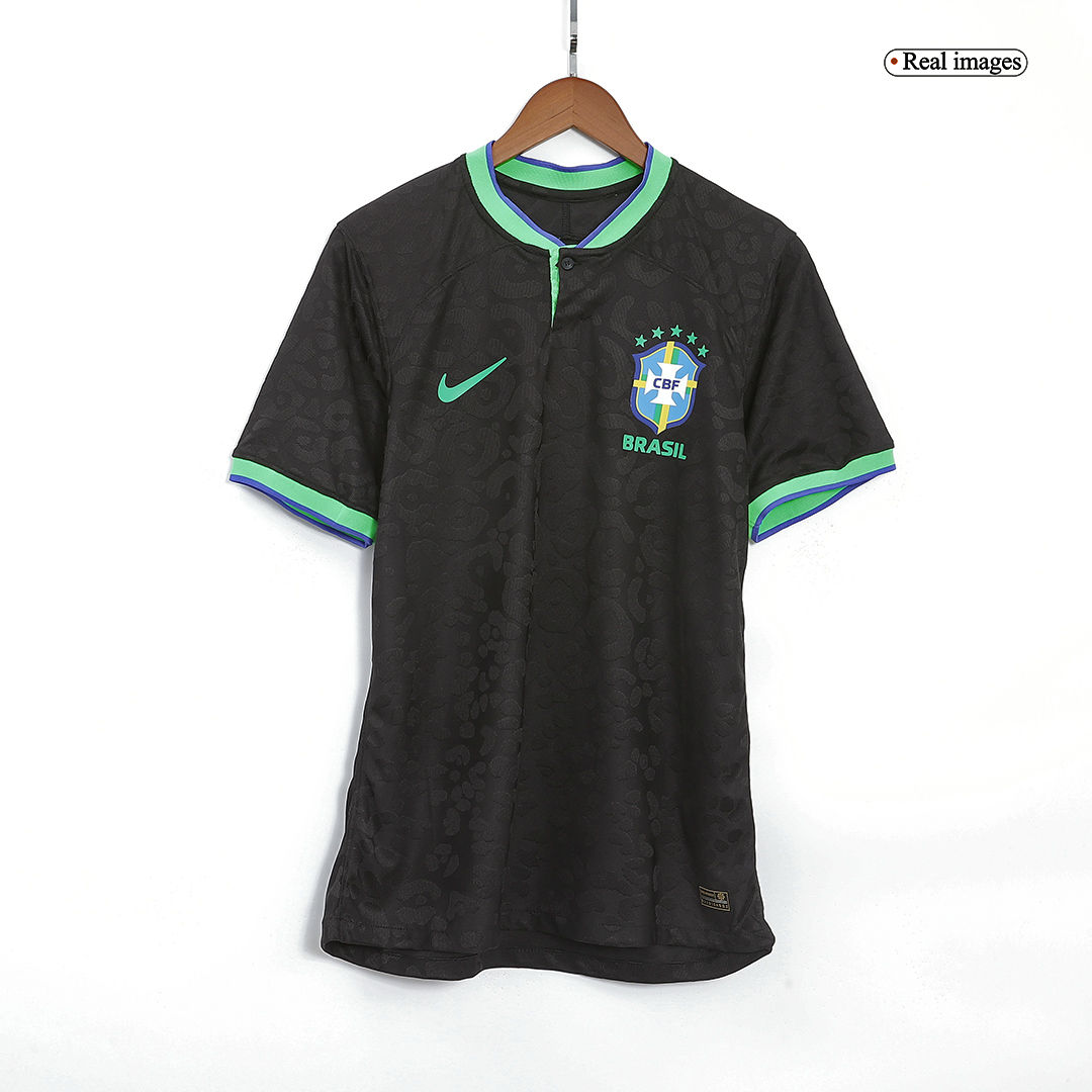 2022 Brazil Jersey The Dark Replica World Cup Player Version - view 4
