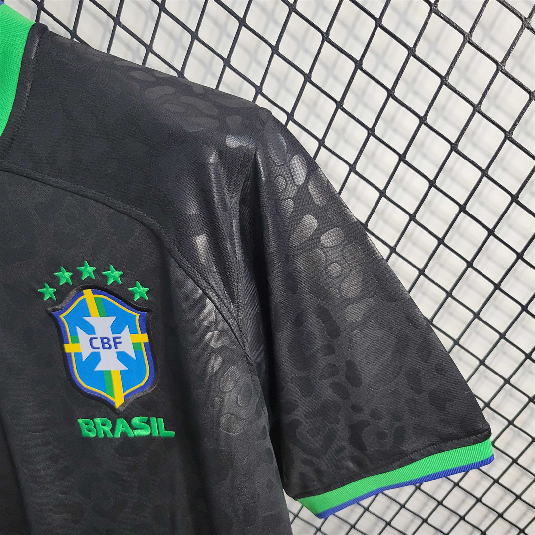 2022 Brazil Jersey The Dark Replica World Cup - view 4