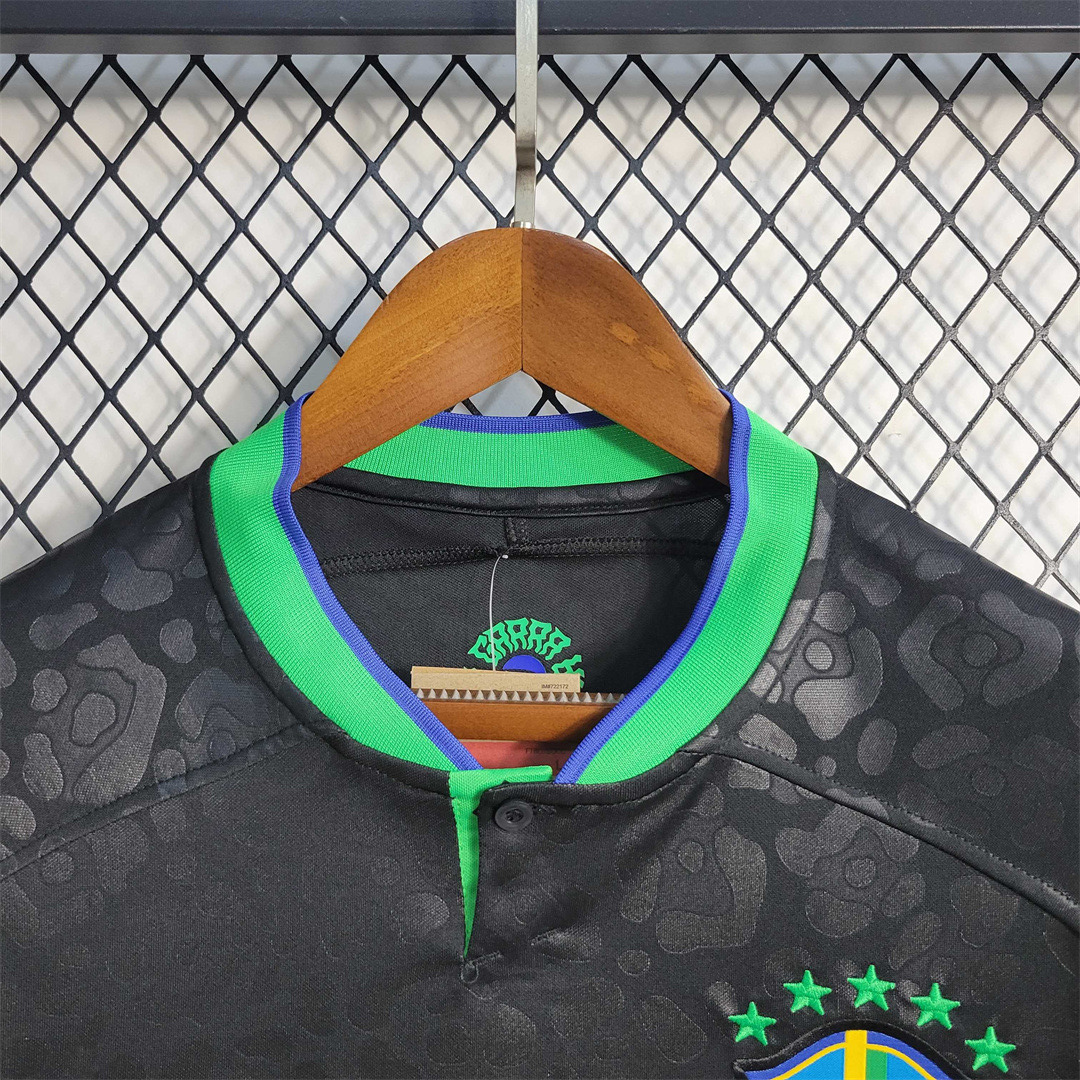 2022 Brazil Jersey The Dark Replica World Cup - view 5