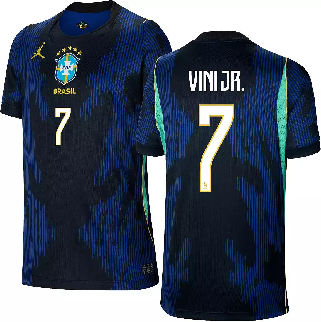 Nike Brazil Away Vinicius Junior #7 Shirt 2026-2027