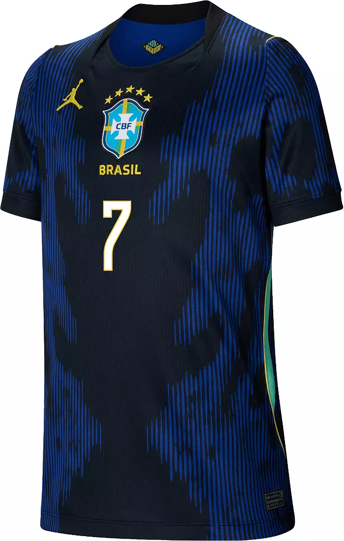 Nike Brazil Away Vinicius Junior #7 Shirt 2026-2027 - view 4