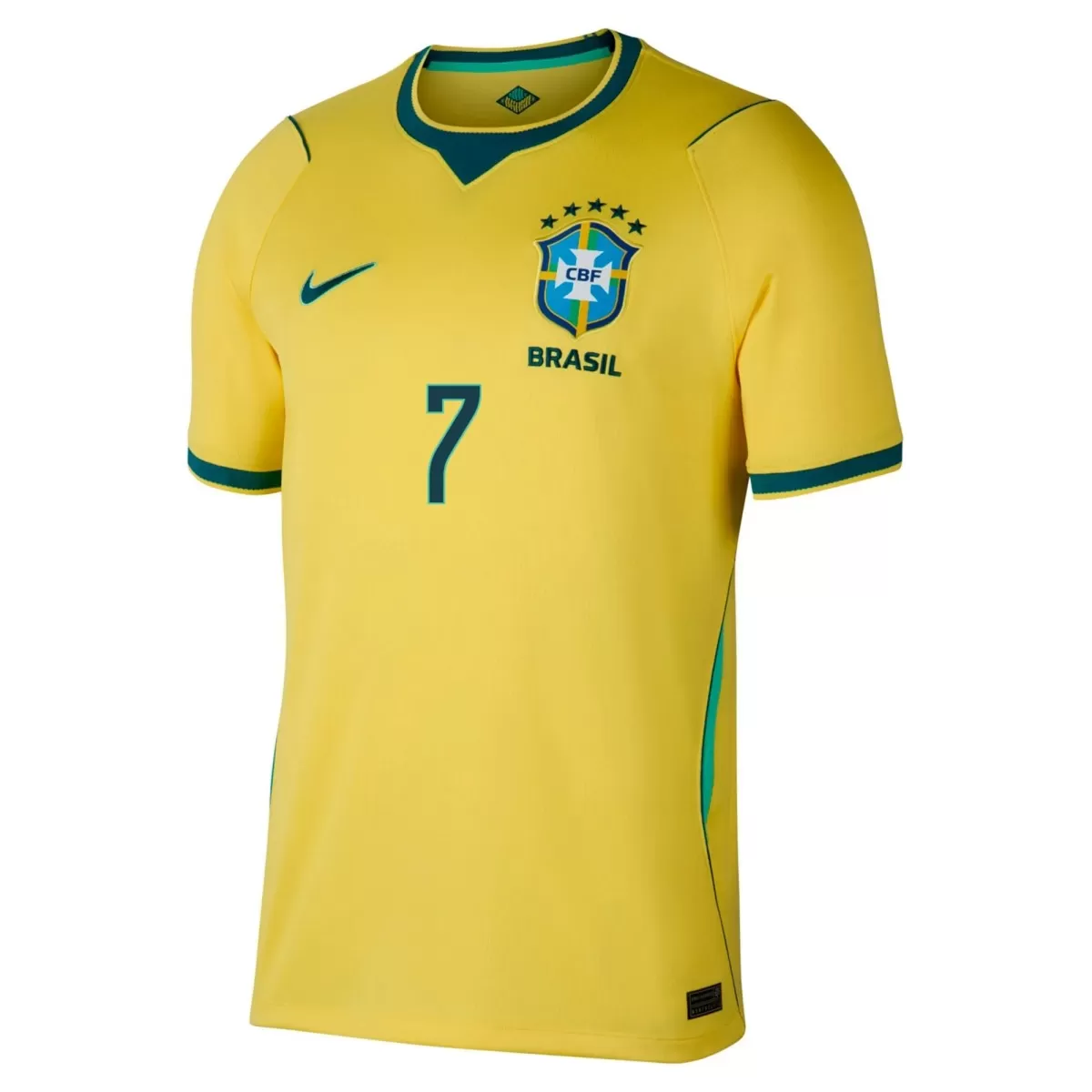 Vini Jr. #7 Brazil Home Jersey World Cup 2026 - view 3