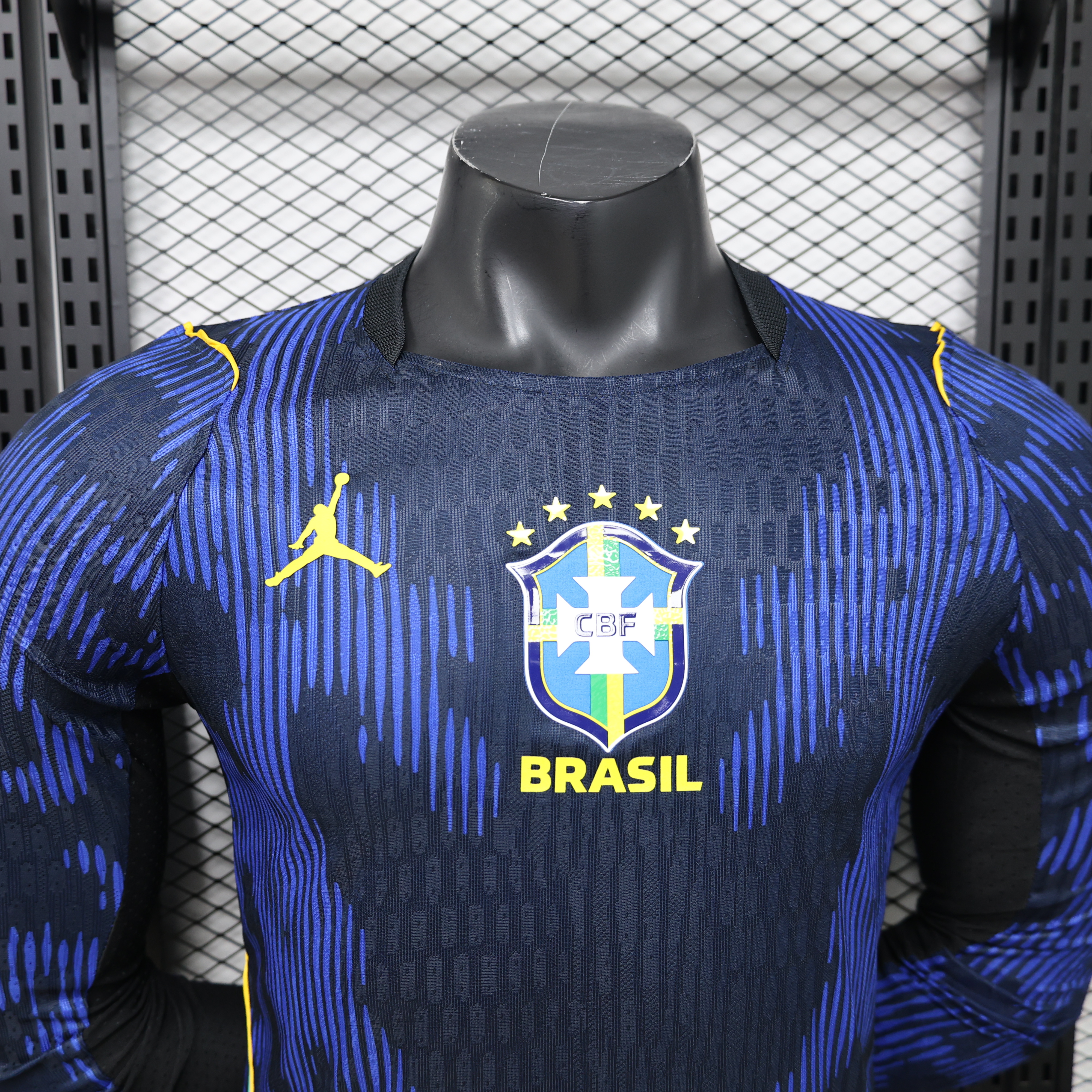 2026 Brazil Away World Cup Jersey Player Version Long Sleeve - view 7