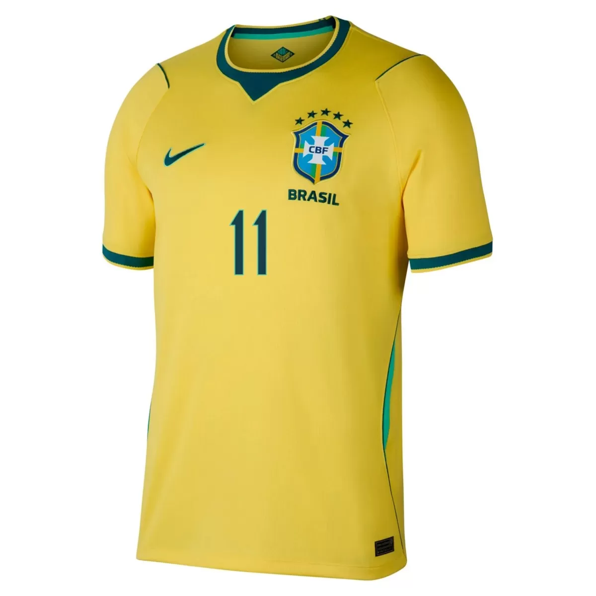 RAPHINHA #11 Brazil Home Jersey World Cup 2026 - view 3