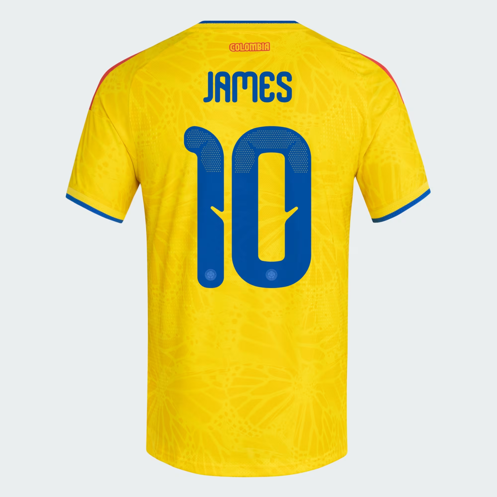 Colombia 26 Home James Authentic Jersey