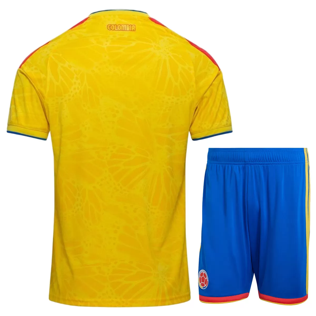 2026 Colombia Home World Cup Soccer Adult Kit Jersey+Shorts - view 3