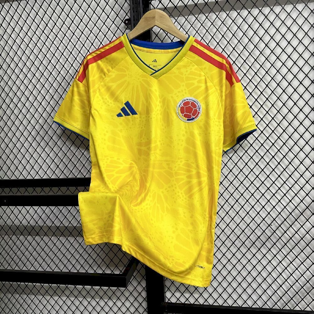 2026 Colombia Home World Cup Soccer Jersey