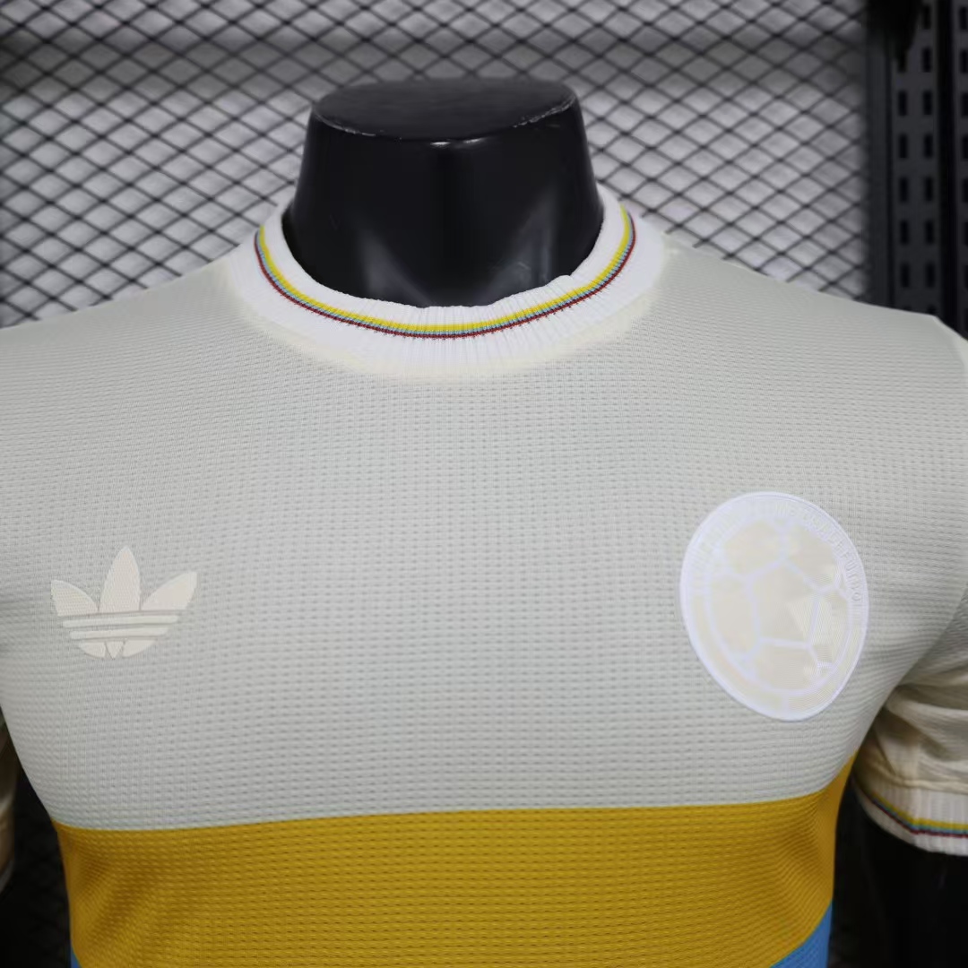 2024 Colombia 100th White Anniversary Jersey Player Version - view 8