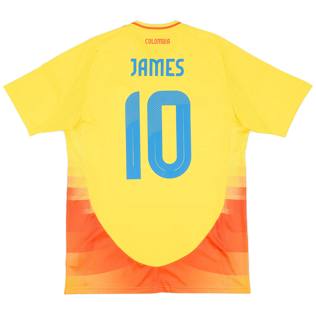 2024 Colombia JAMES #10 Home Jersey Copa America