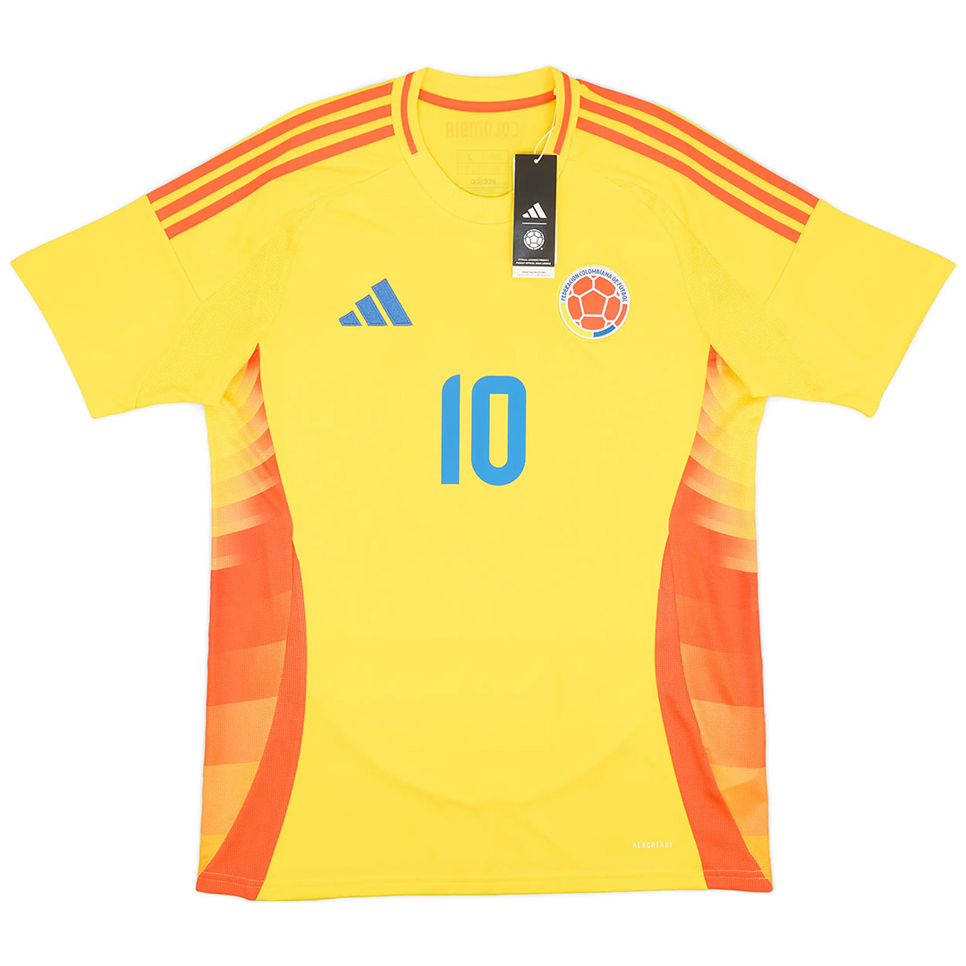 2024 Colombia JAMES #10 Home Jersey Copa America - view 3