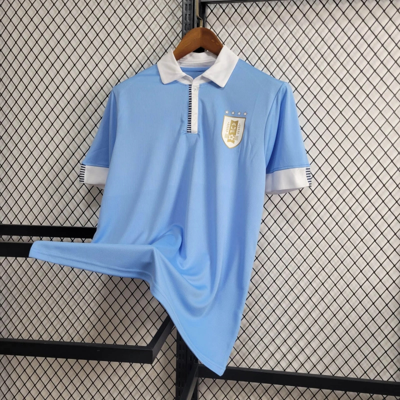 2024 Uruguay Copa America Home Soccer Jersey - view 3