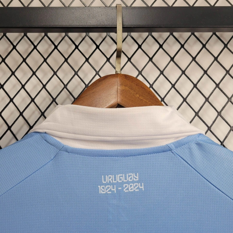 2024 Uruguay Copa America Home Soccer Jersey - view 5