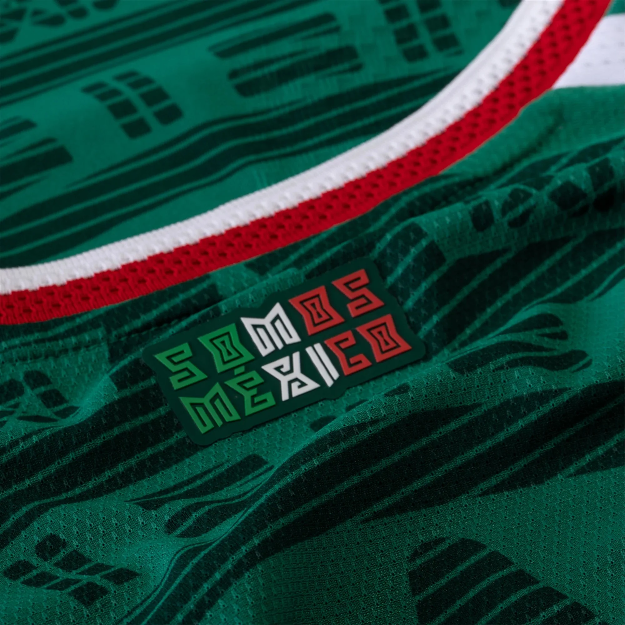 adidas Men's J. Quinones Mexico Authentic Home 2026 World Cup Jersey (Bold Green) - view 6
