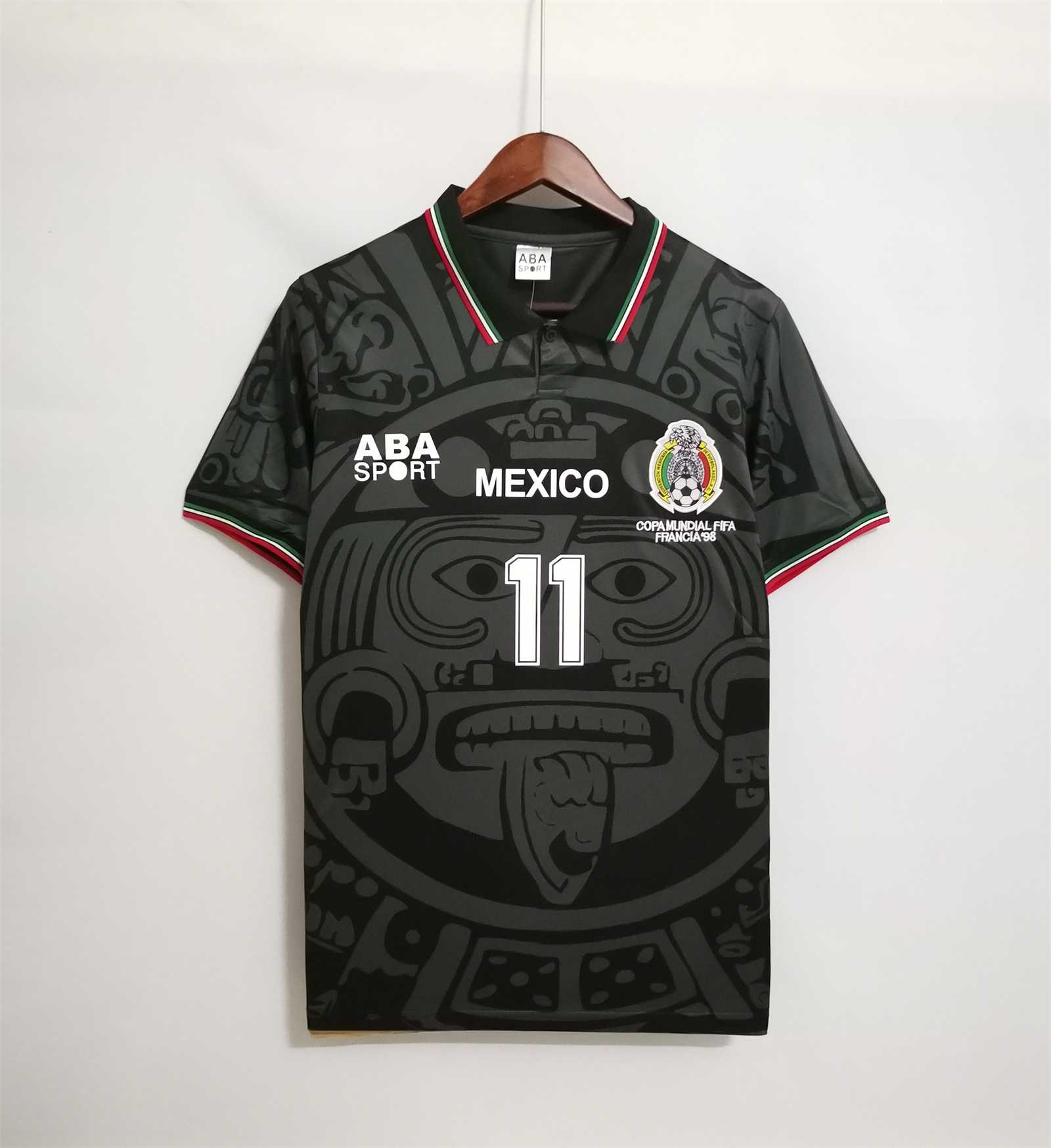 1998 Mexico World Cup Third Away Retro Jersey - view 9