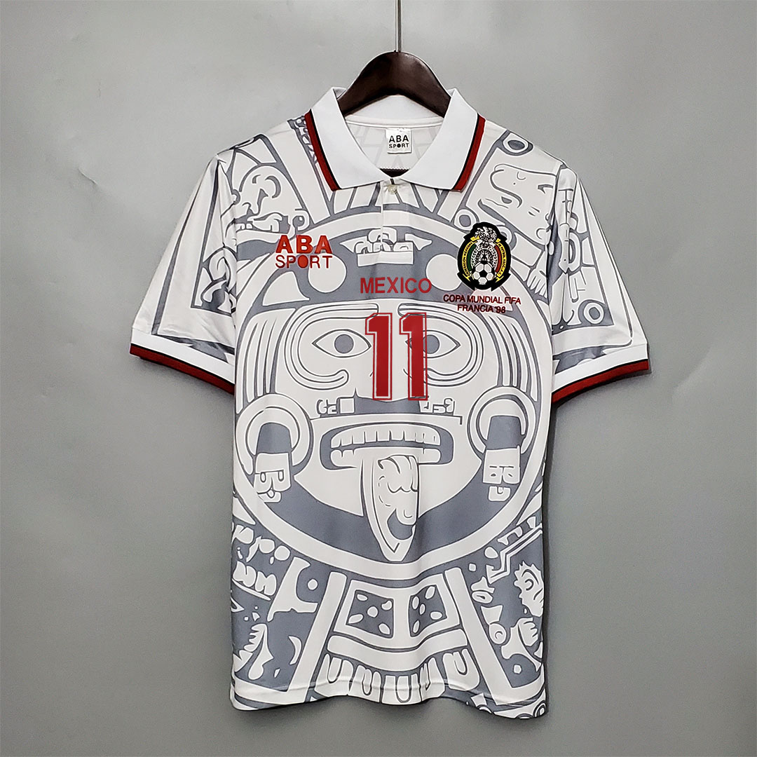 1998 Mexico World Cup Away Retro Jersey - view 4