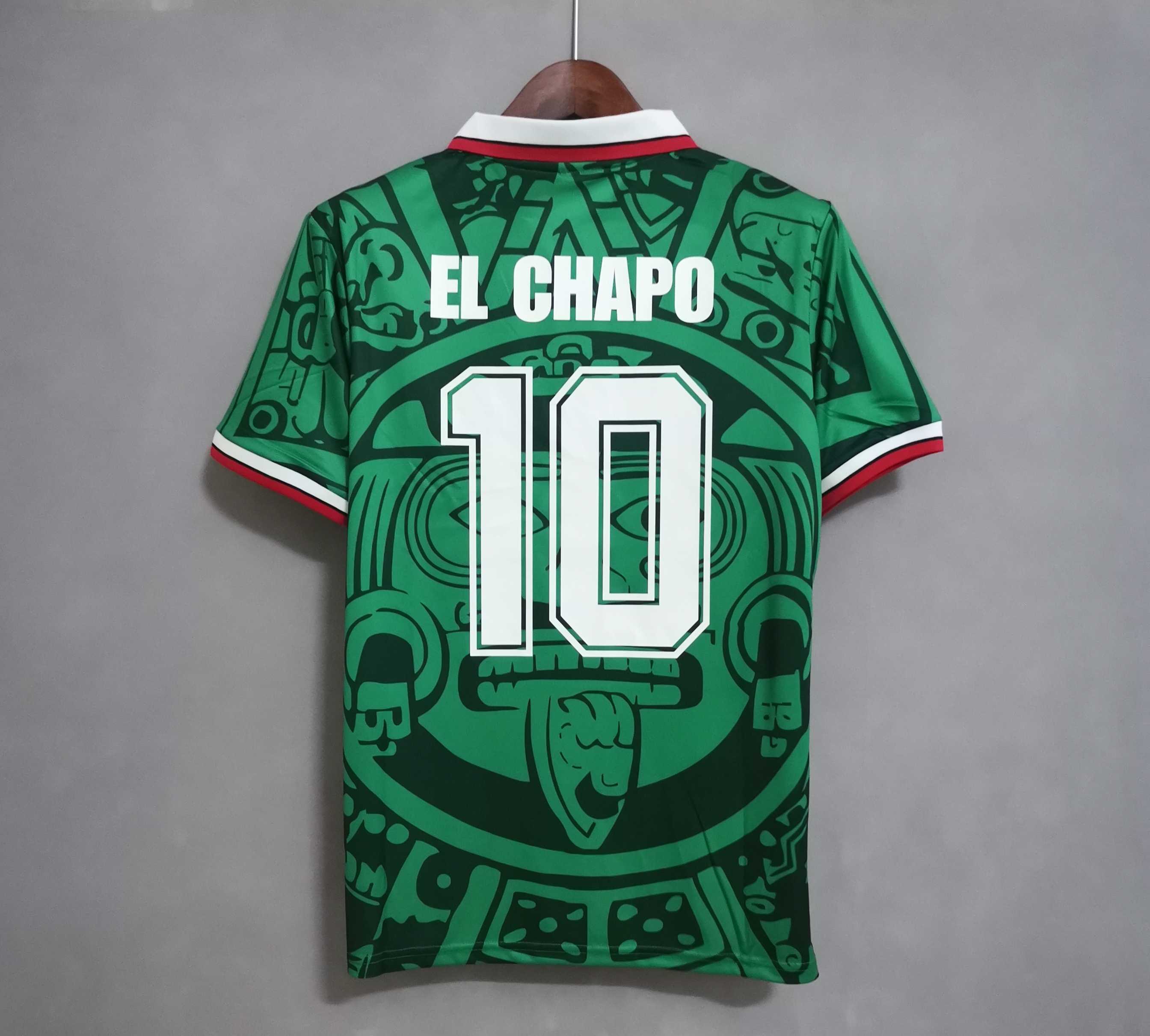 1998 Mexico World Cup Home Retro Jersey - view 12