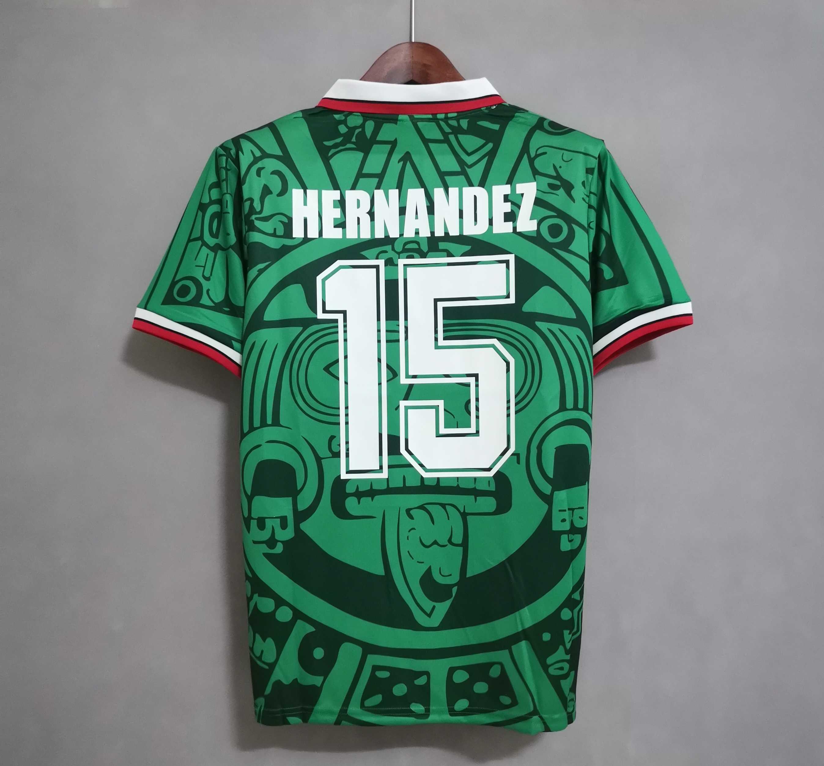 1998 Mexico World Cup Home Retro Jersey - view 16