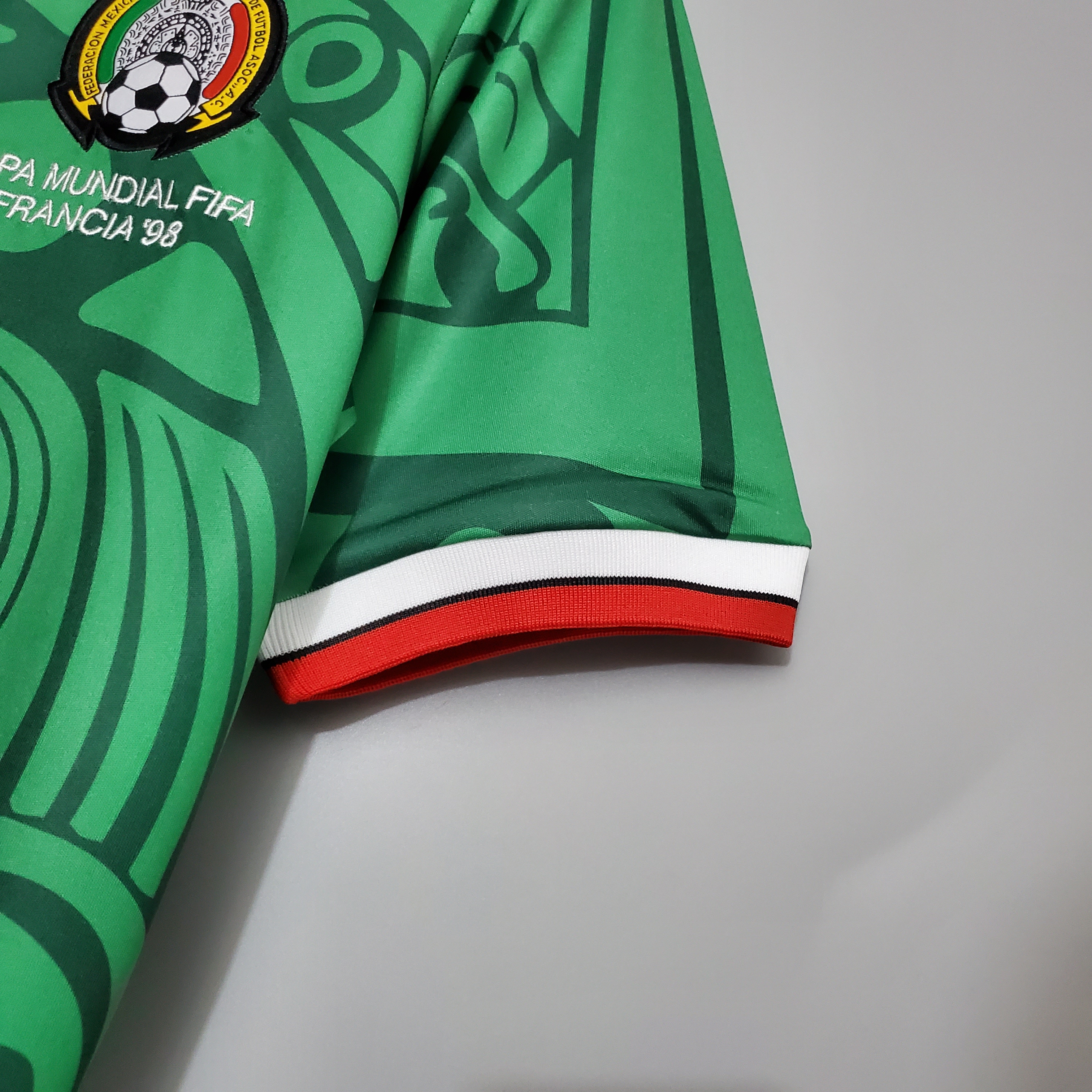 1998 Mexico World Cup Home Retro Jersey - view 5